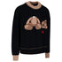 Palm Angels Pa Bear Sweater Black Brown L